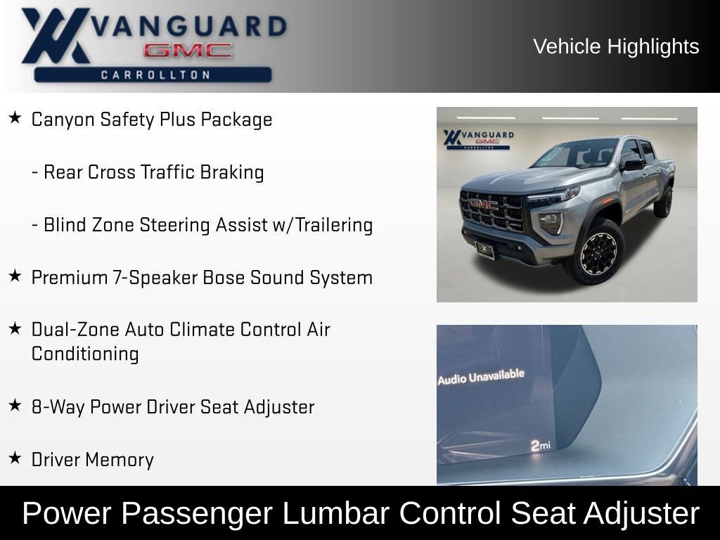 New 2026 GMC Canyon AT4 w/ Technology Plus Package AWD/4WD image 35