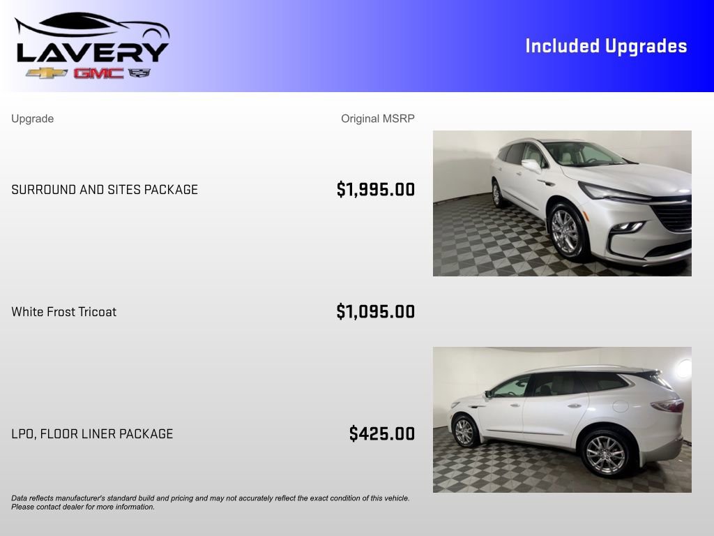 Used 2022 Buick Enclave Premium w/ Surround and Sites Package image 7