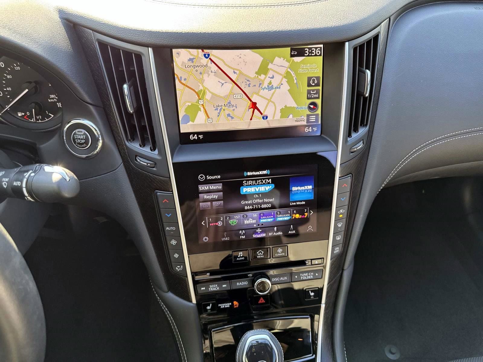 Certified 2022 INFINITI Q50 Sensory image 26