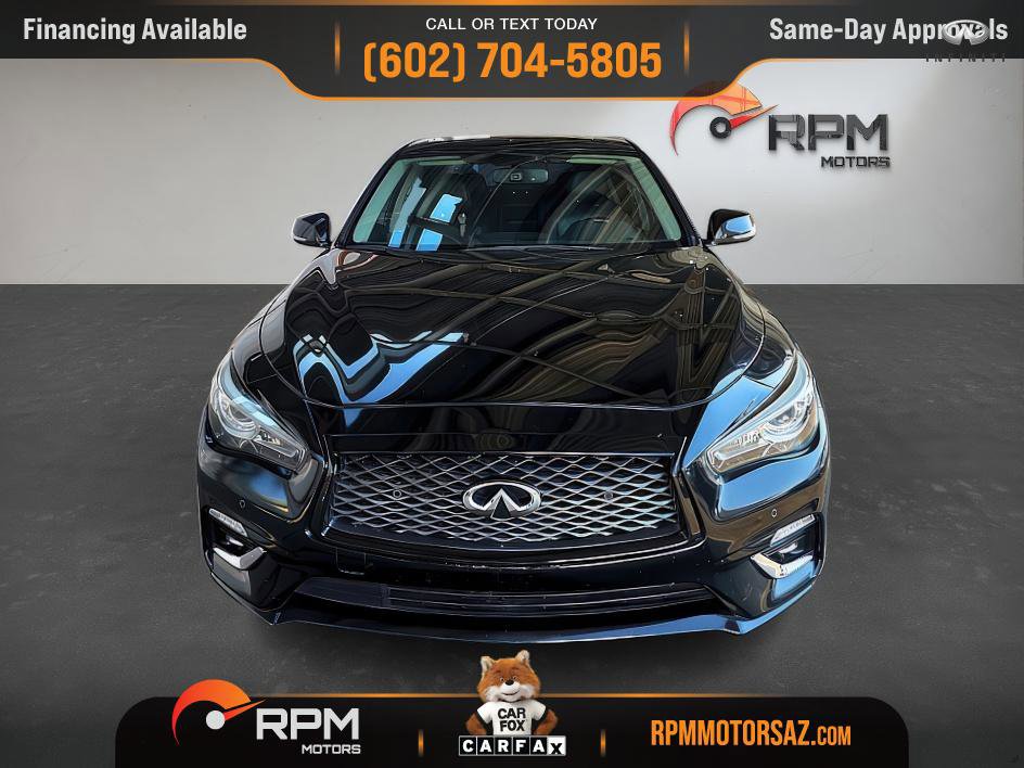 Used 2021 INFINITI Q50 Luxe image 2