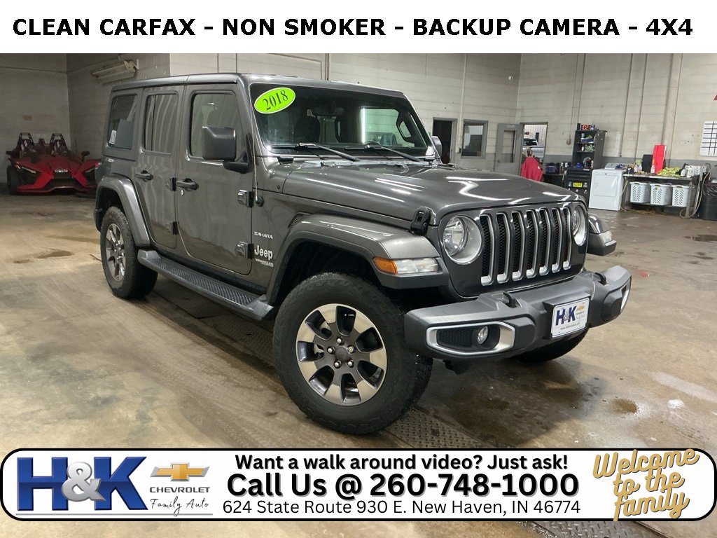 Used 2018 Jeep Wrangler Unlimited Sahara w/ Dual Top Group
