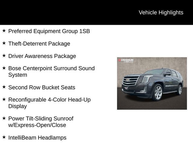 Used 2017 Cadillac Escalade Luxury image 2