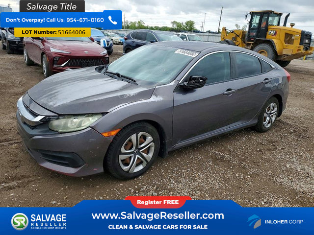 Used 2016 Honda Civic LX image 1