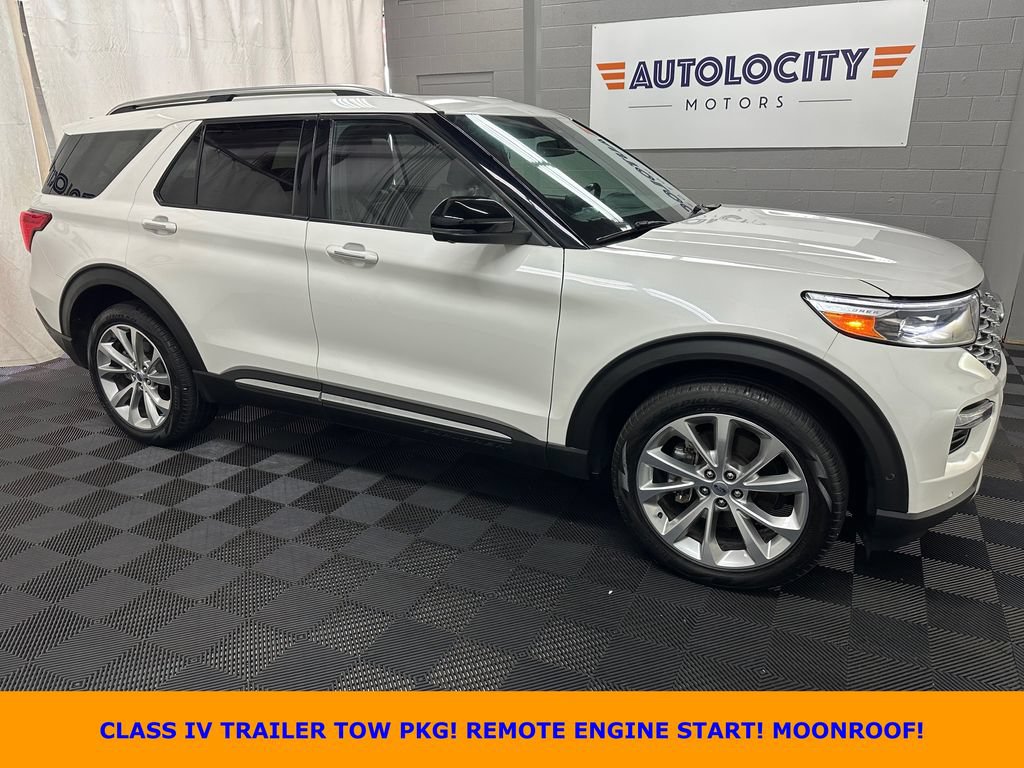 Used 2022 Ford Explorer Platinum w/ Class IV Trailer Tow Package