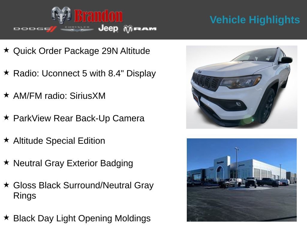 New 2026 Jeep Compass Latitude image 2