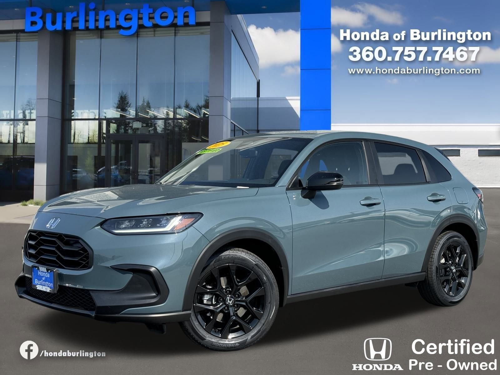 Certified 2025 Honda HR-V Sport