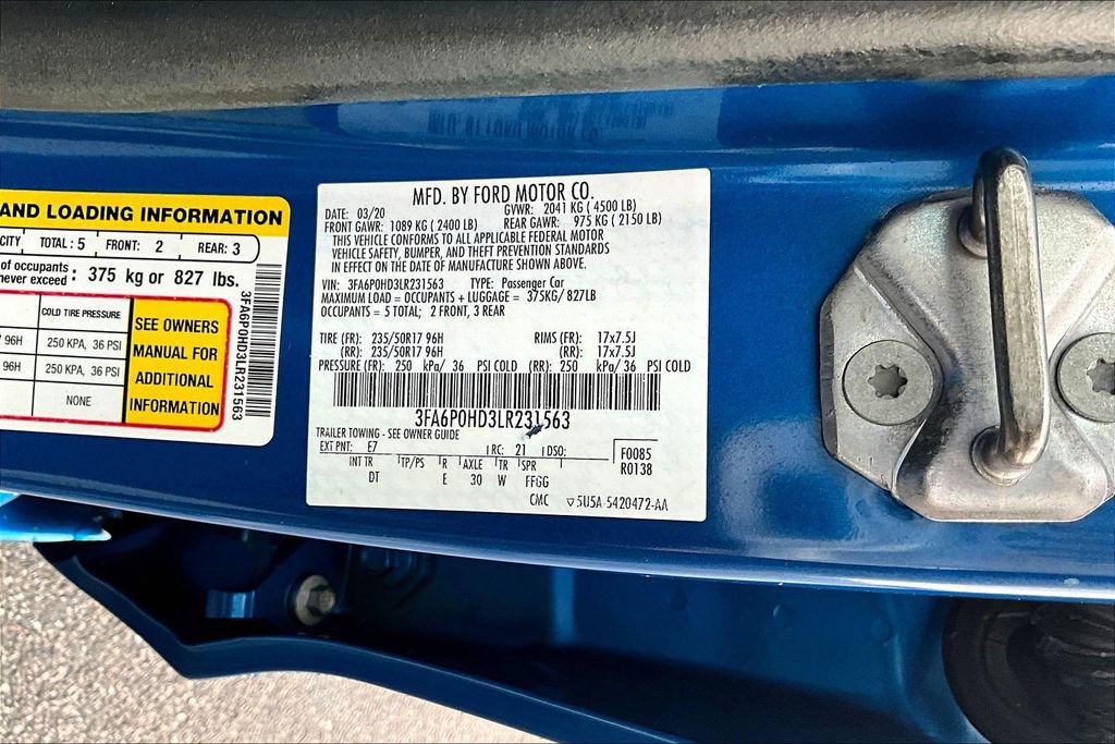 Used 2020 Ford Fusion SE image 21