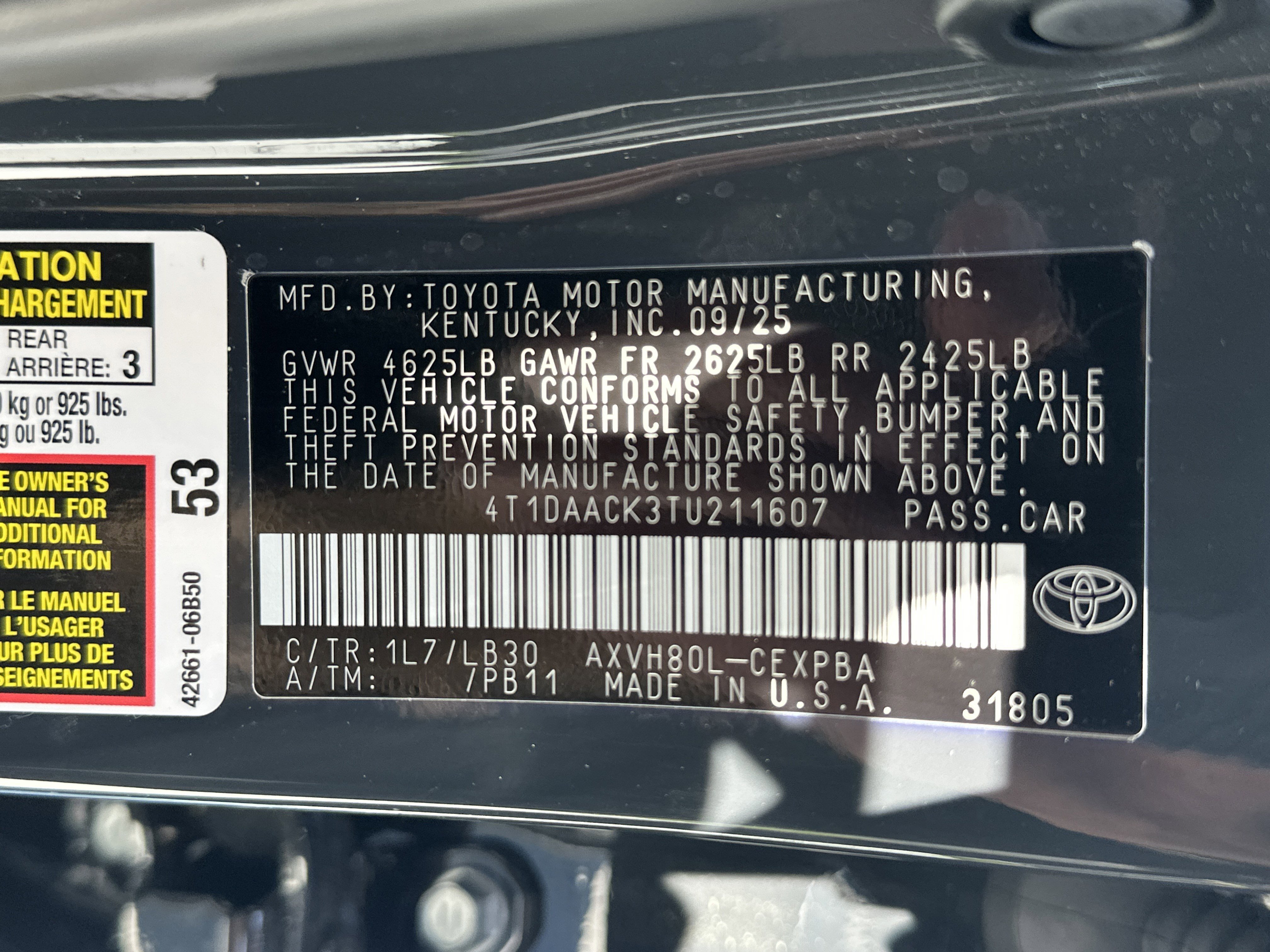 Used 2026 Toyota Camry XSE FWD image 35