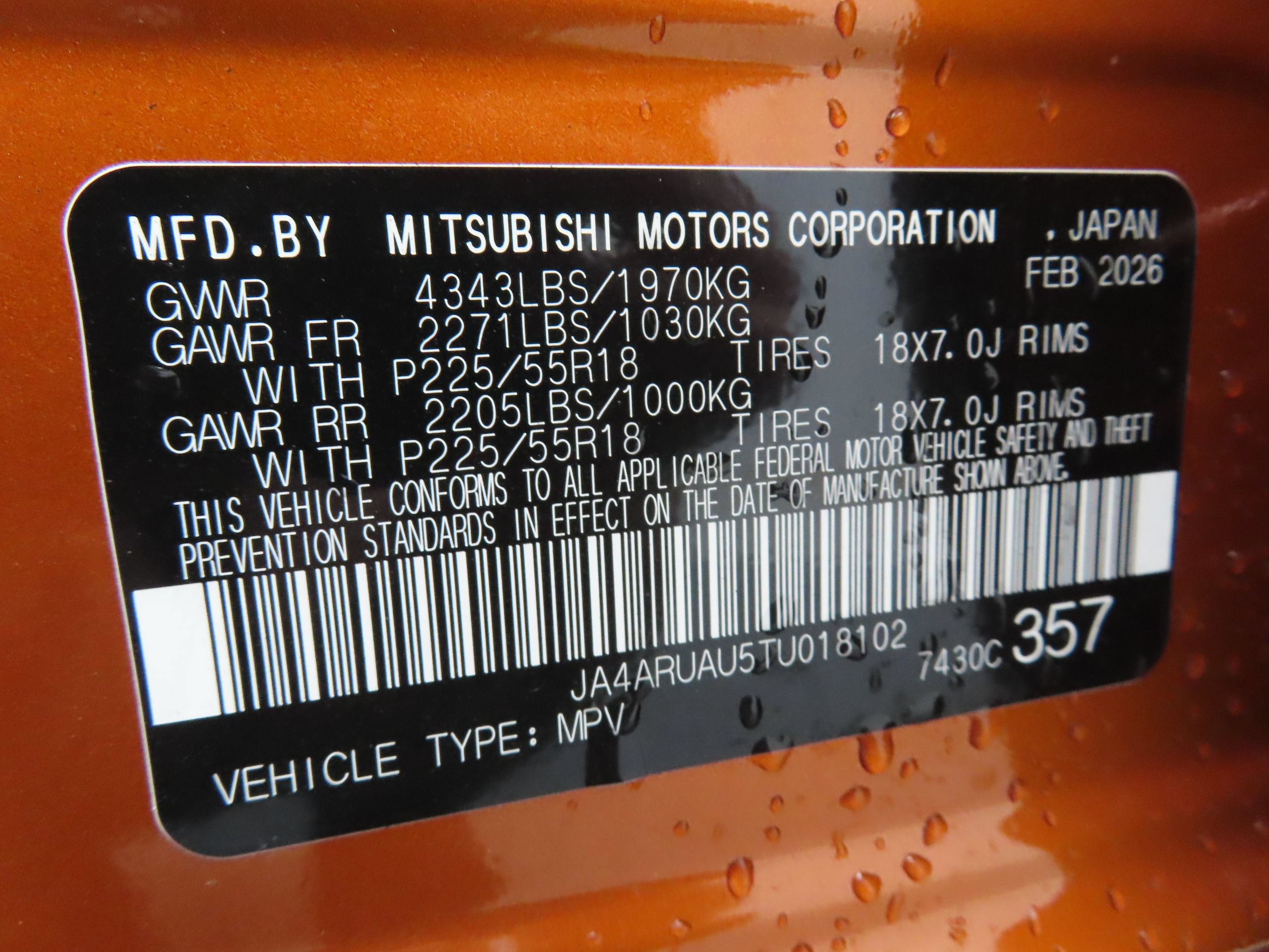 New 2026 Mitsubishi Outlander Sport ES AWD/4WD image 26