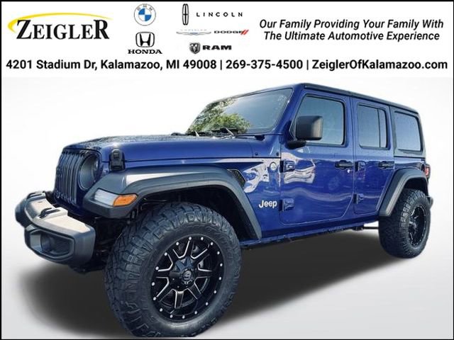Used 2018 Jeep Wrangler Unlimited Sport S