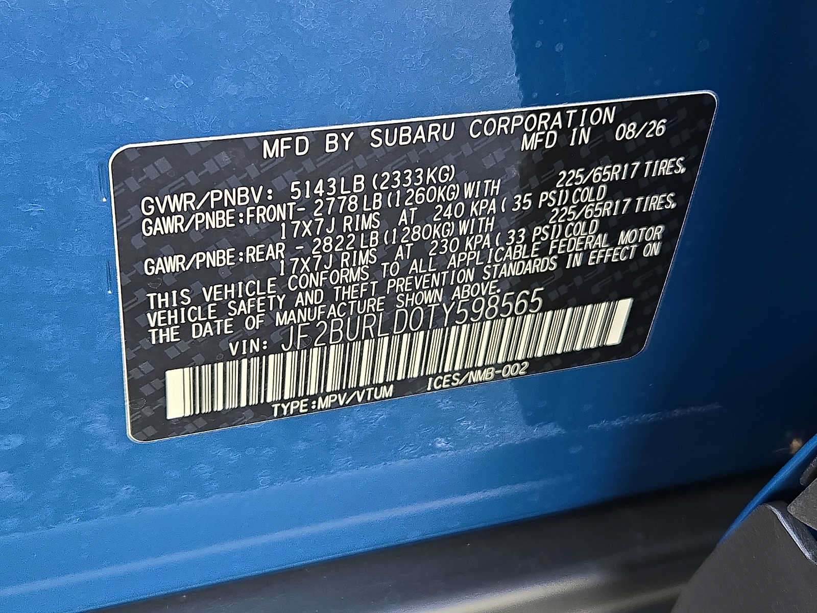 New 2026 Subaru Outback Wilderness AWD/4WD image 10