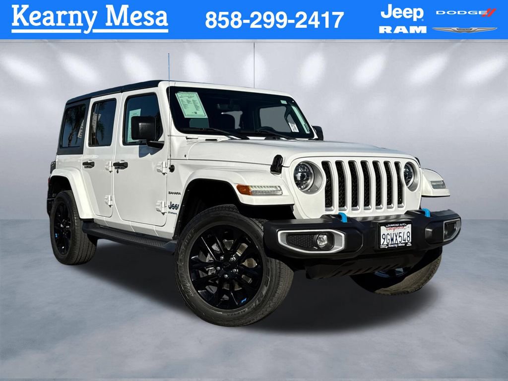 Certified 2023 Jeep Wrangler Unlimited Sahara image 1