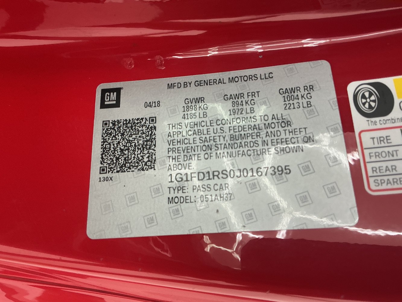 Used 2018 Chevrolet Camaro LT RWD image 45