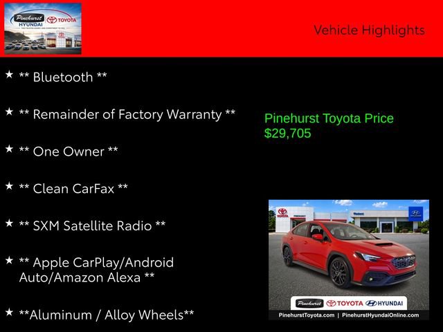 Used 2024 Subaru WRX Premium AWD/4WD image 7