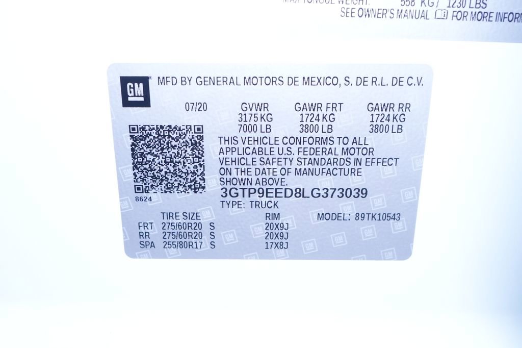 Used 2020 GMC Sierra 1500 AT4 w/ AT4 Premium Package AWD/4WD image 53