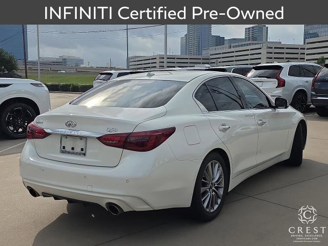 Certified 2023 INFINITI Q50 Luxe w/ Cargo Package RWD image 6