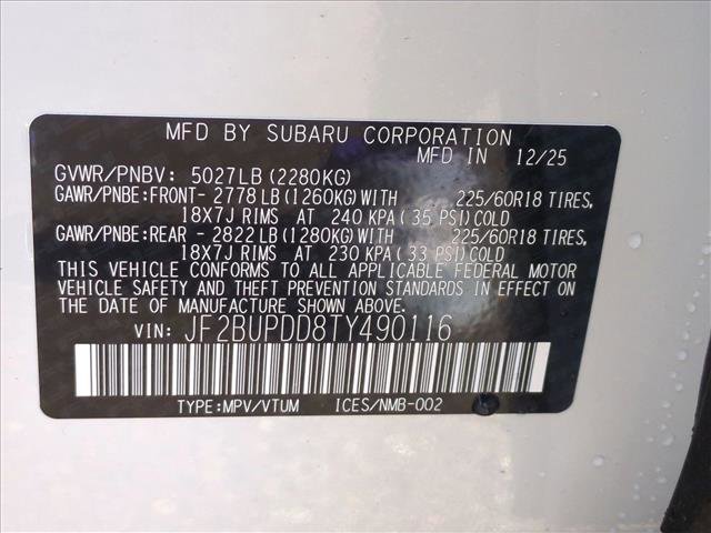 New 2026 Subaru Outback Limited AWD/4WD image 20