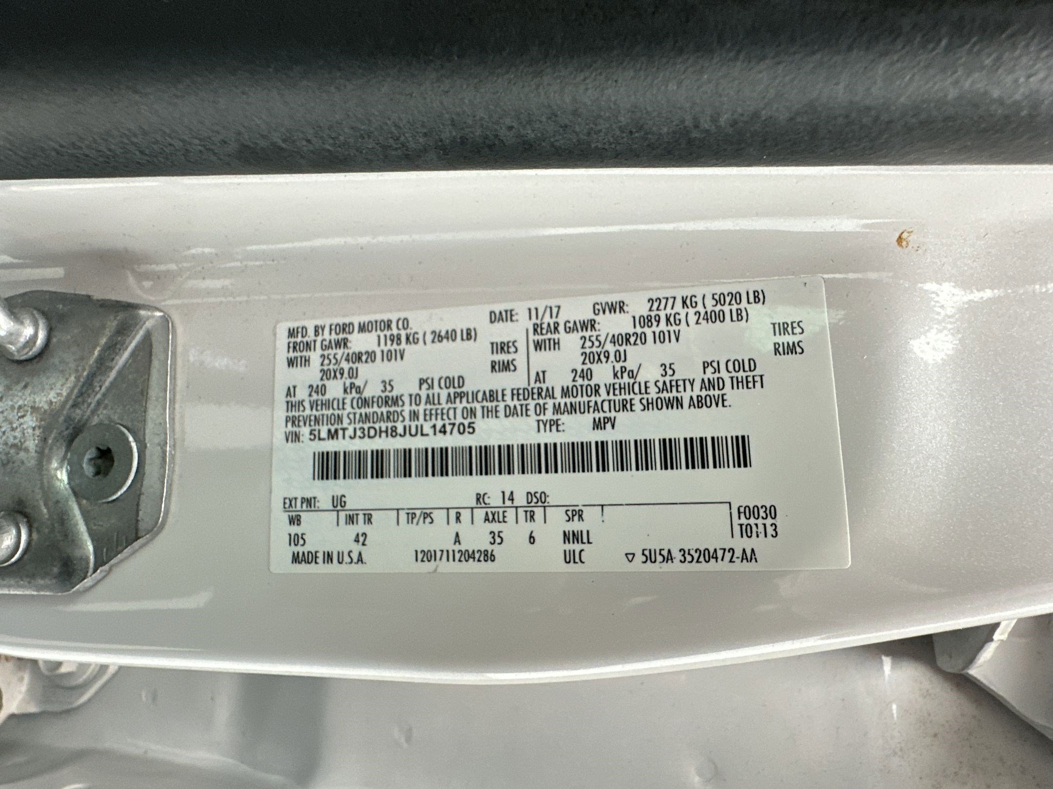 Used 2018 Lincoln MKC Reserve w/ Lincoln MKC Climate Package image 20