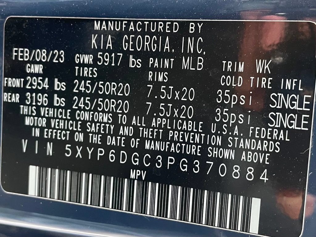 Certified 2023 Kia Telluride S w/ S Sunroof Package AWD/4WD image 34