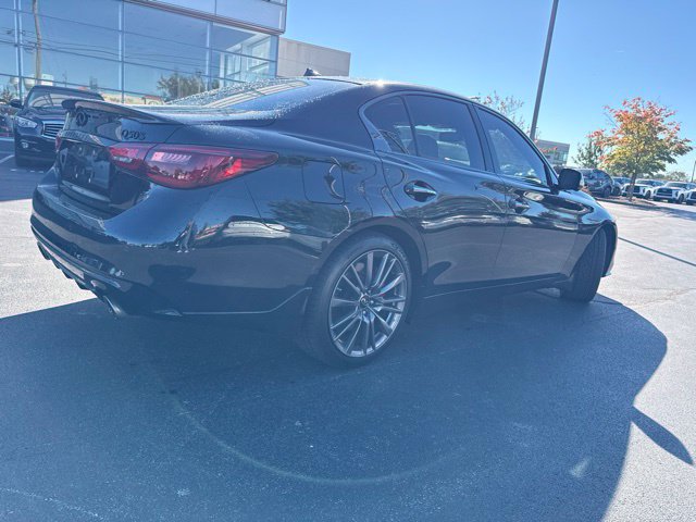 Used 2023 INFINITI Q50 Red Sport 400 w/ Black Opal Edition AWD/4WD image 9