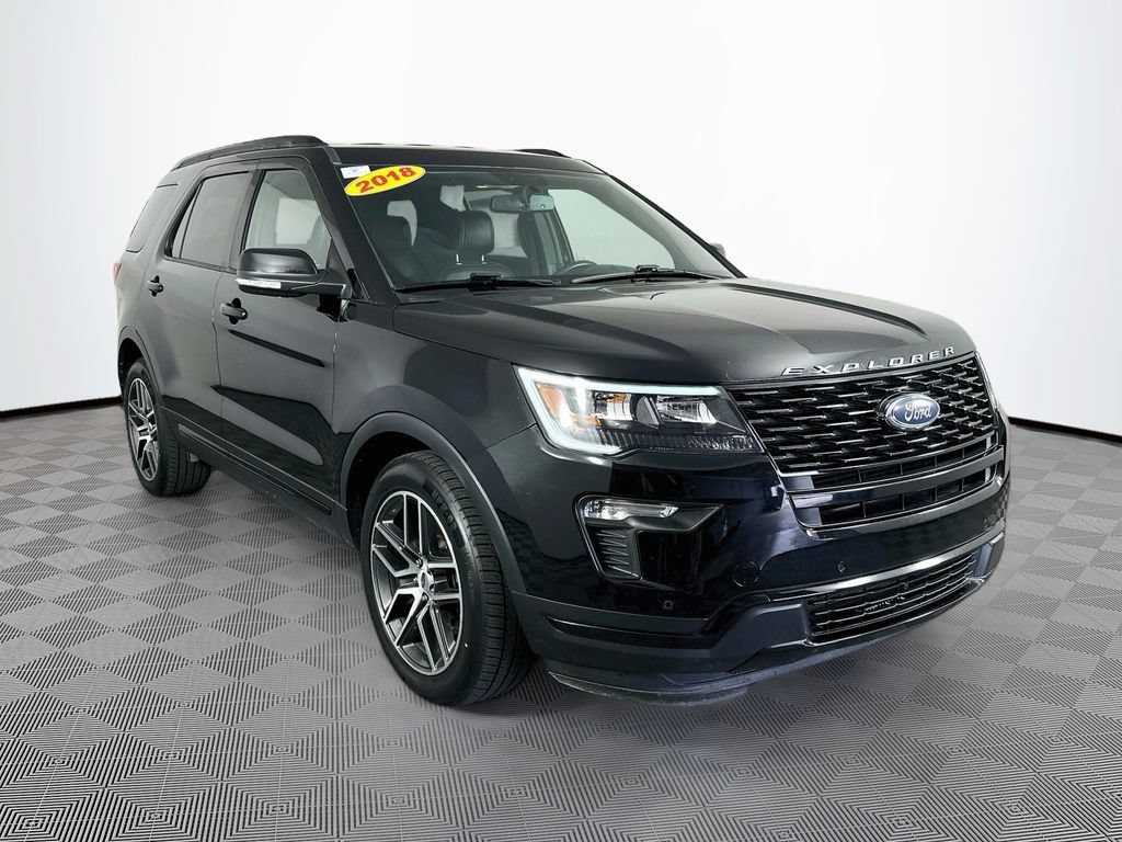 Used 2018 Ford Explorer Sport AWD/4WD video 3