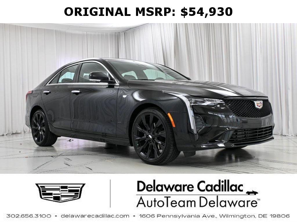 New 2025 Cadillac CT4 Premium Luxury w/ LPO, ONYX Package AWD/4WD image 1