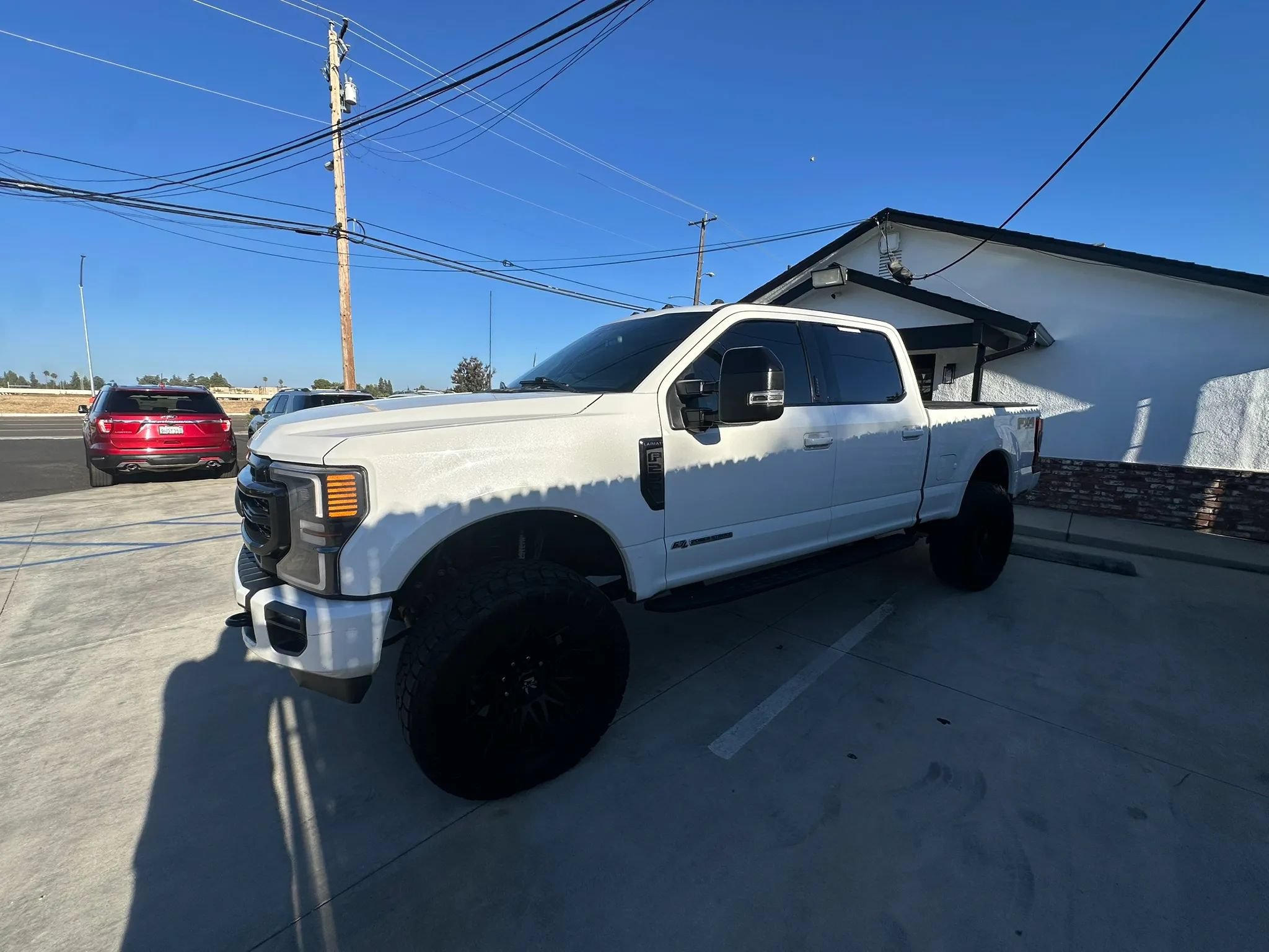 Used 2022 Ford F250 Lariat w/ Black Appearance Package AWD/4WD image 10