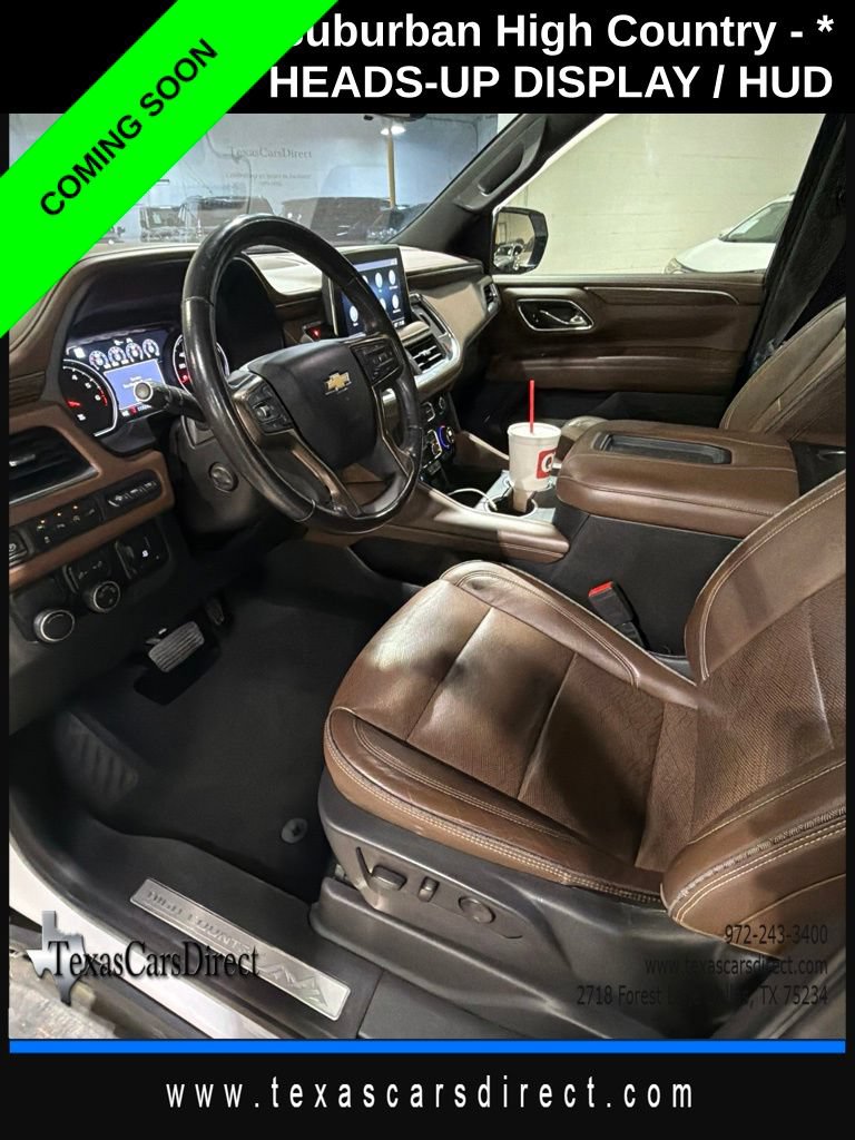Used 2021 Chevrolet Suburban High Country w/ Premium Package RWD image 6