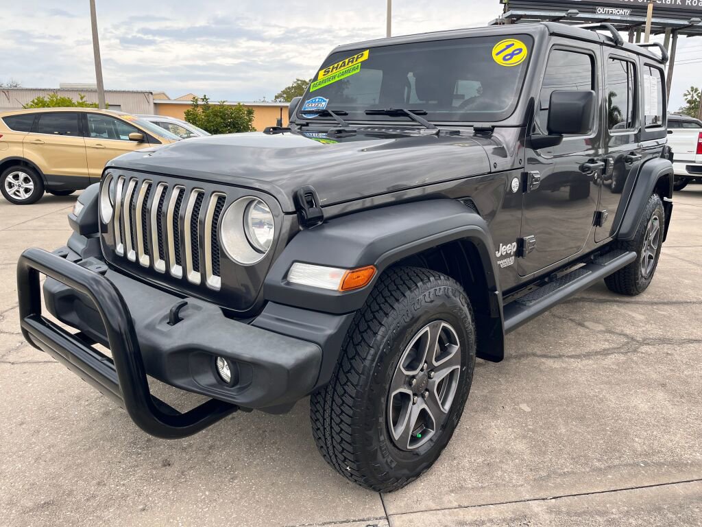 Used 2018 Jeep Wrangler Unlimited Sport S AWD/4WD image 7