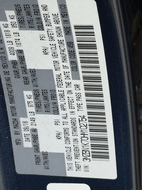 Used 2017 MAZDA MAZDA3 Sport image 9