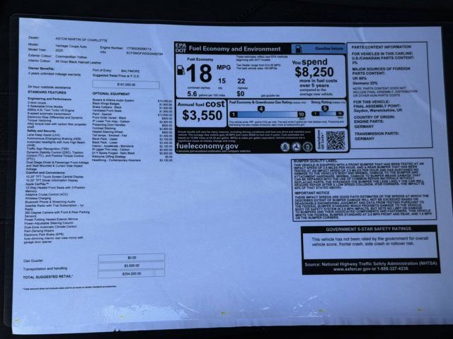 New 2025 Aston Martin V8 Vantage Coupe image 32