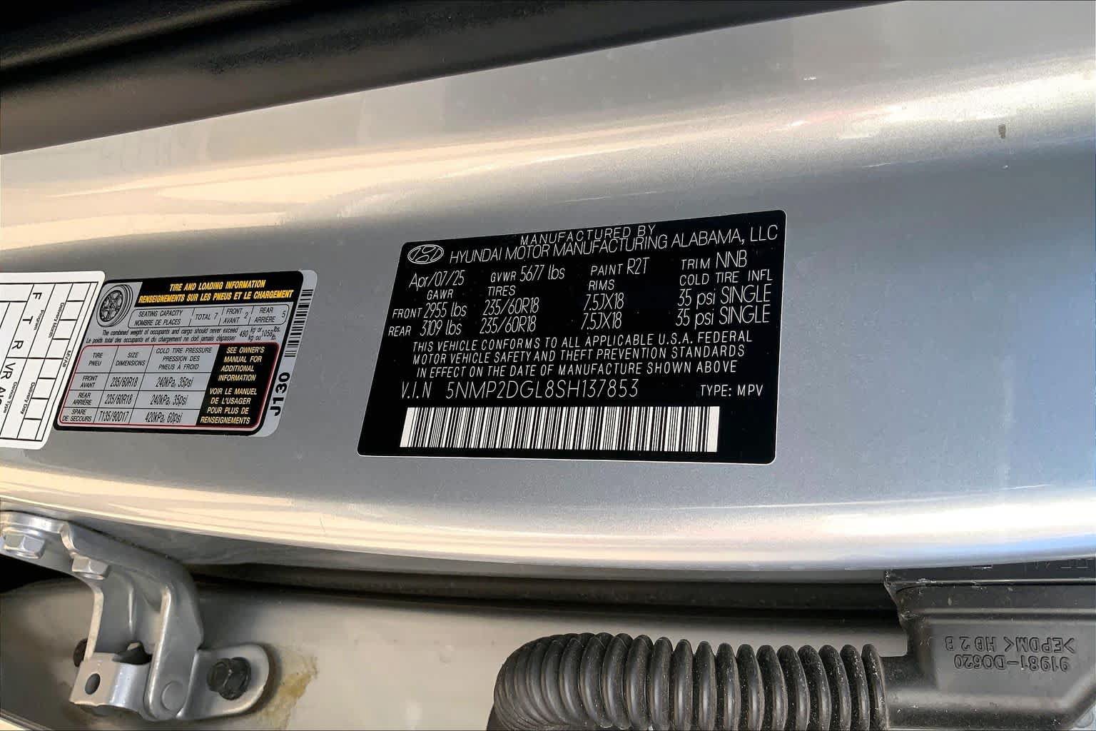 Used 2025 Hyundai Santa Fe SEL AWD/4WD image 32
