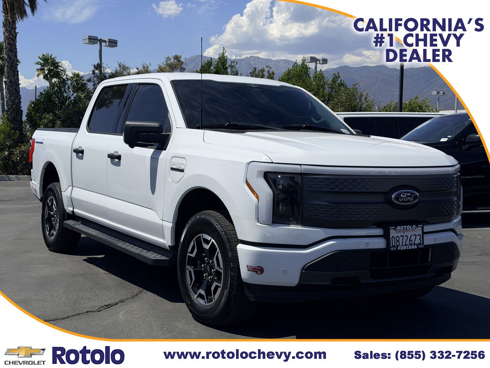 Used 2023 Ford F150 Lightning XLT AWD/4WD image 1