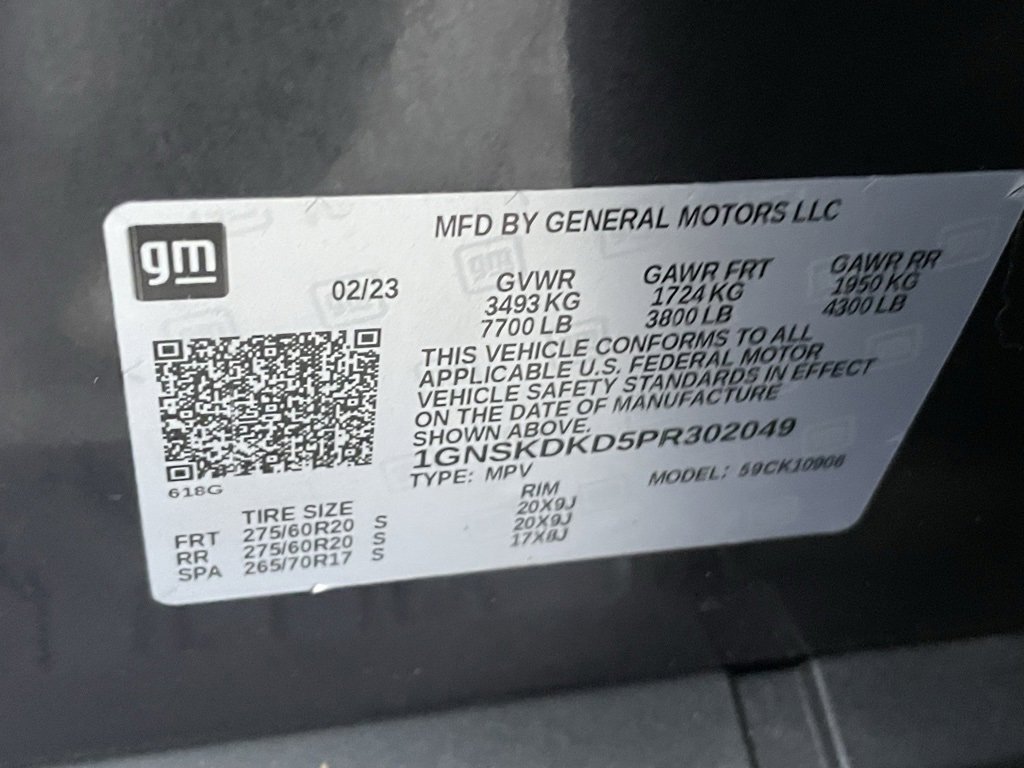 Used 2023 Chevrolet Suburban Z71 w/ Luxury Package image 34