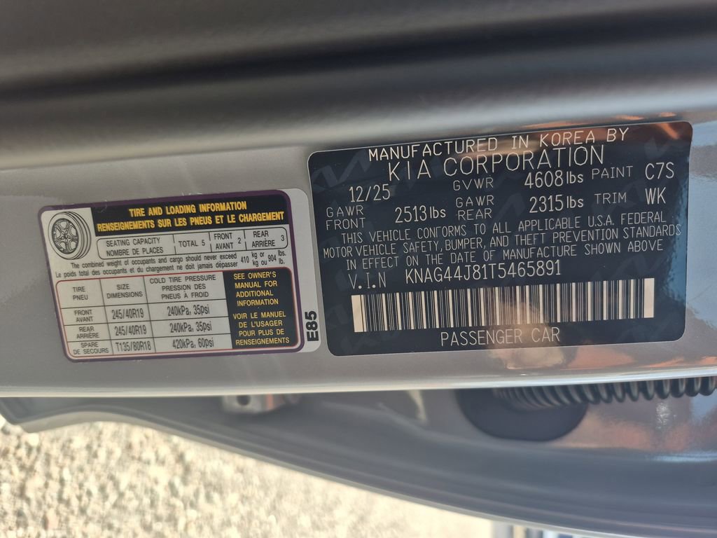 New 2026 Kia K5 GT image 26