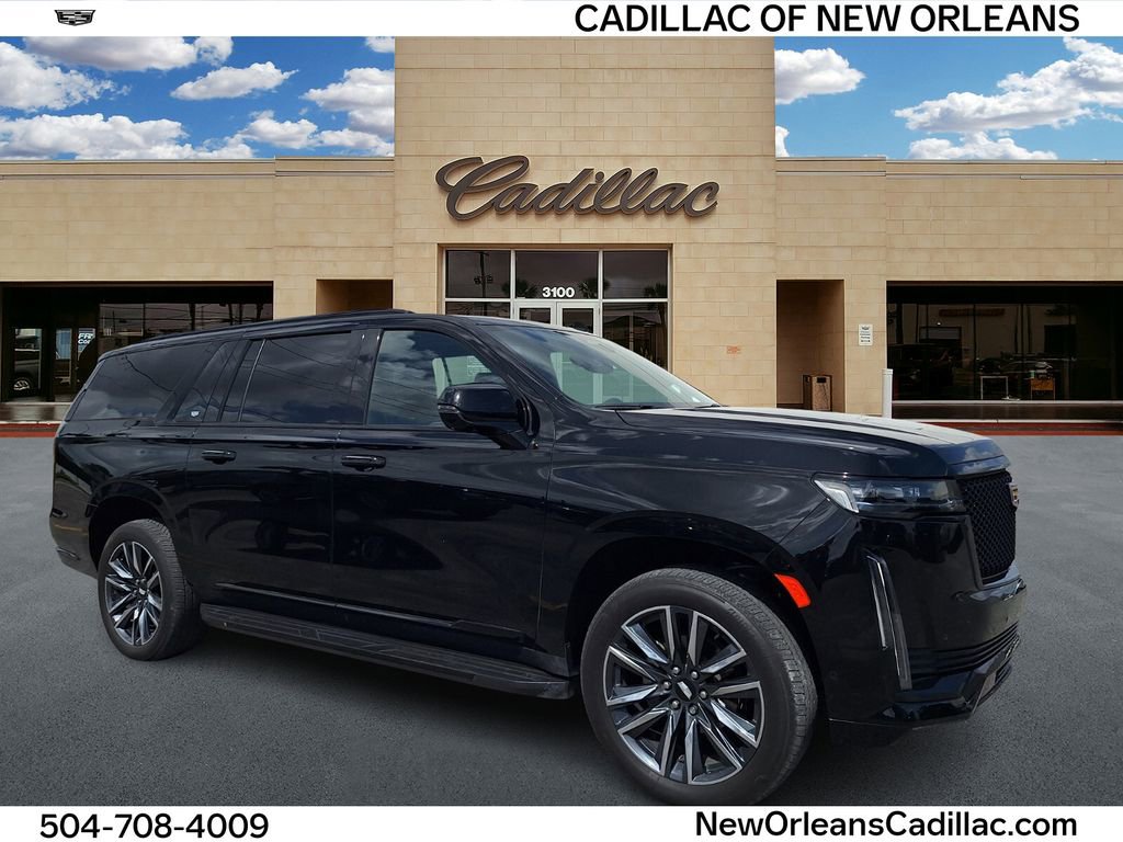 Certified 2023 Cadillac Escalade ESV Sport Platinum w/ Heavy-Duty Trailer Package image 1