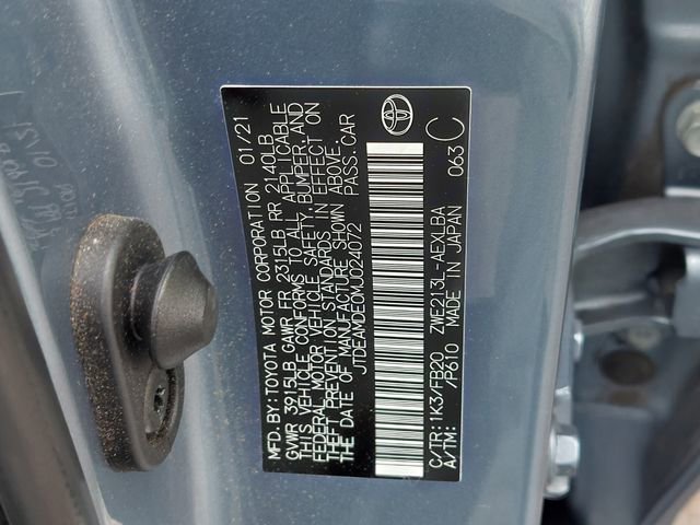 Certified 2021 Toyota Corolla LE FWD image 33