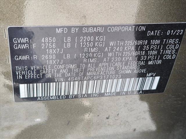 Used 2023 Subaru Outback Touring AWD/4WD image 13