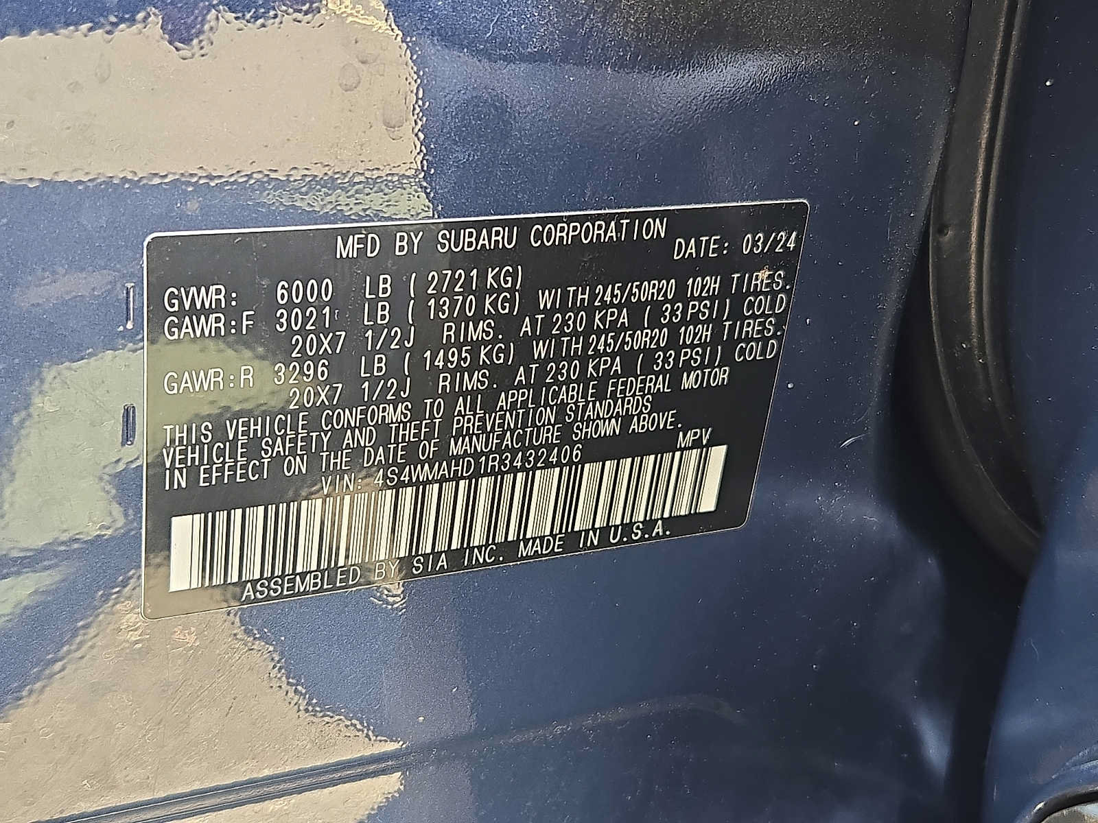Used 2024 Subaru Ascent Onyx Edition AWD/4WD image 29
