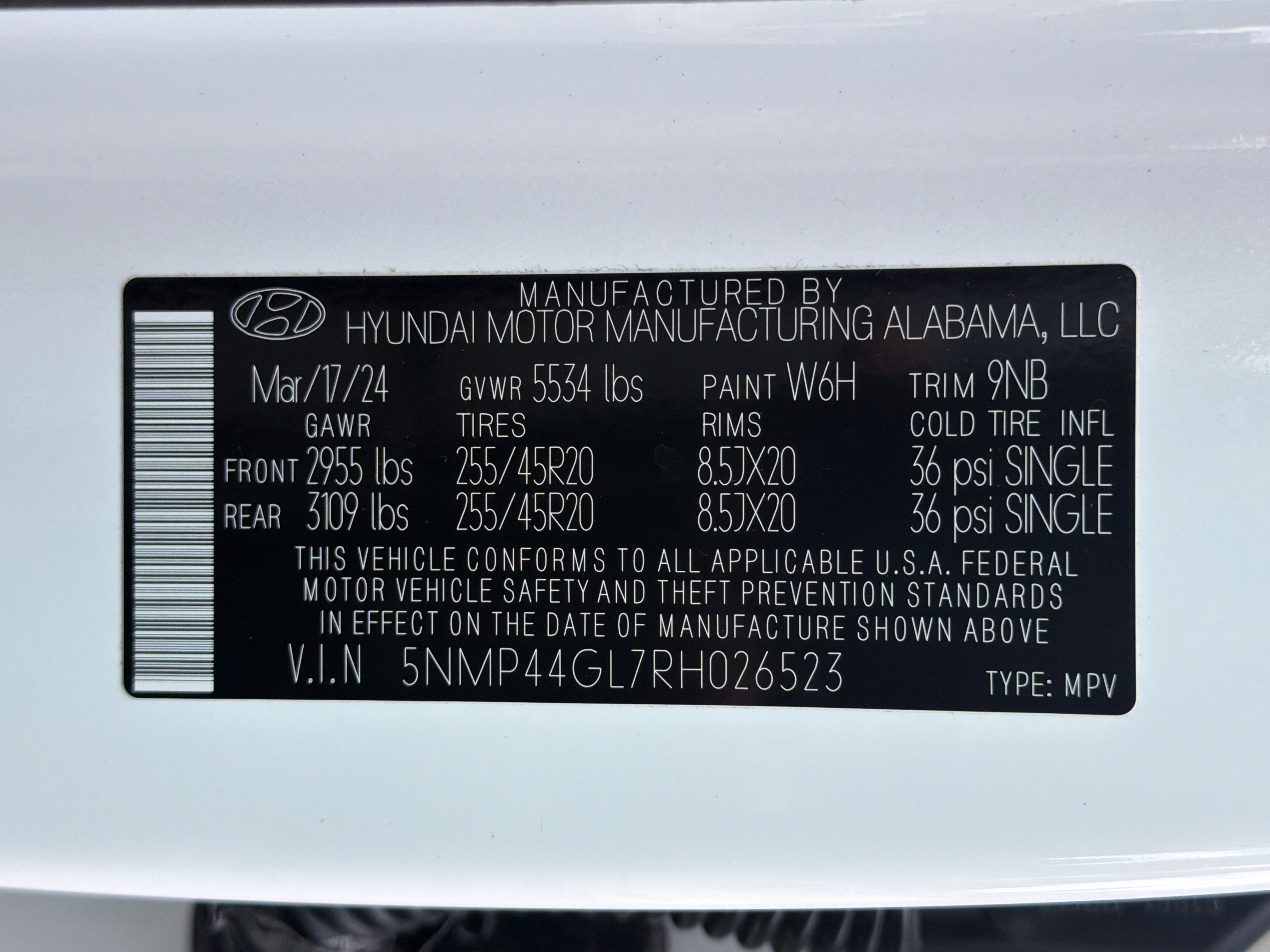 Used 2024 Hyundai Santa Fe Limited FWD image 36
