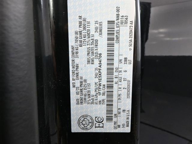 Used 2023 Ford F150 XLT w/ Equipment Group 302A High image 54