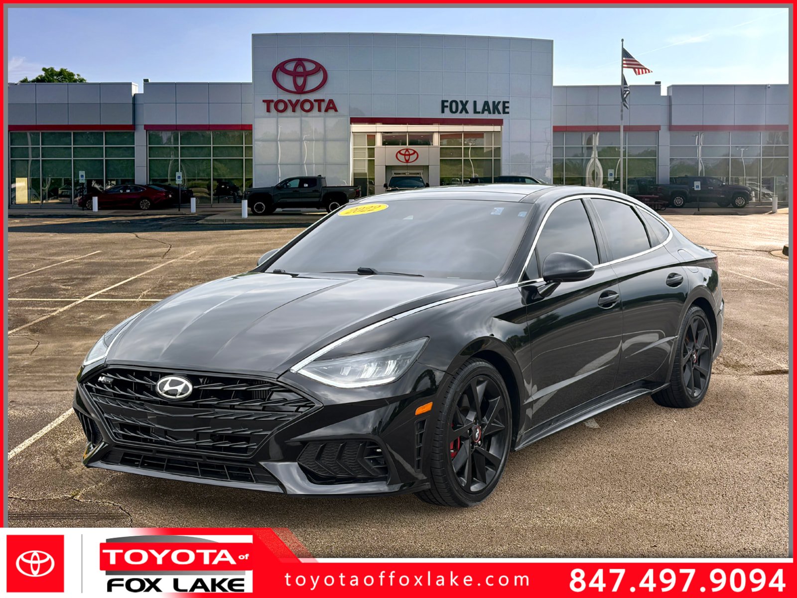 Used 2022 Hyundai Sonata N Line w/ Preferred Accessory Package FWD image 1