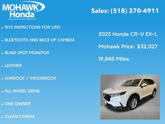 Certified 2023 Honda CR-V EX-L image 8