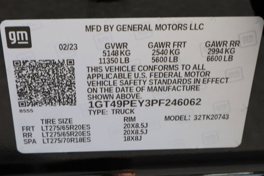 Certified 2023 GMC Sierra 2500 AT4 w/ AT4 Preferred Package image 33