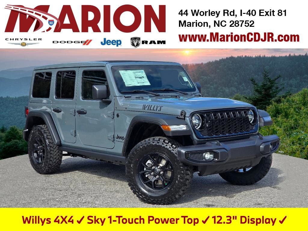 New 2025 Jeep Wrangler Willys