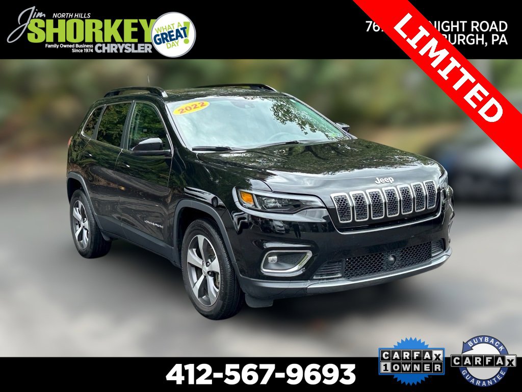 Certified 2022 Jeep Cherokee Limited