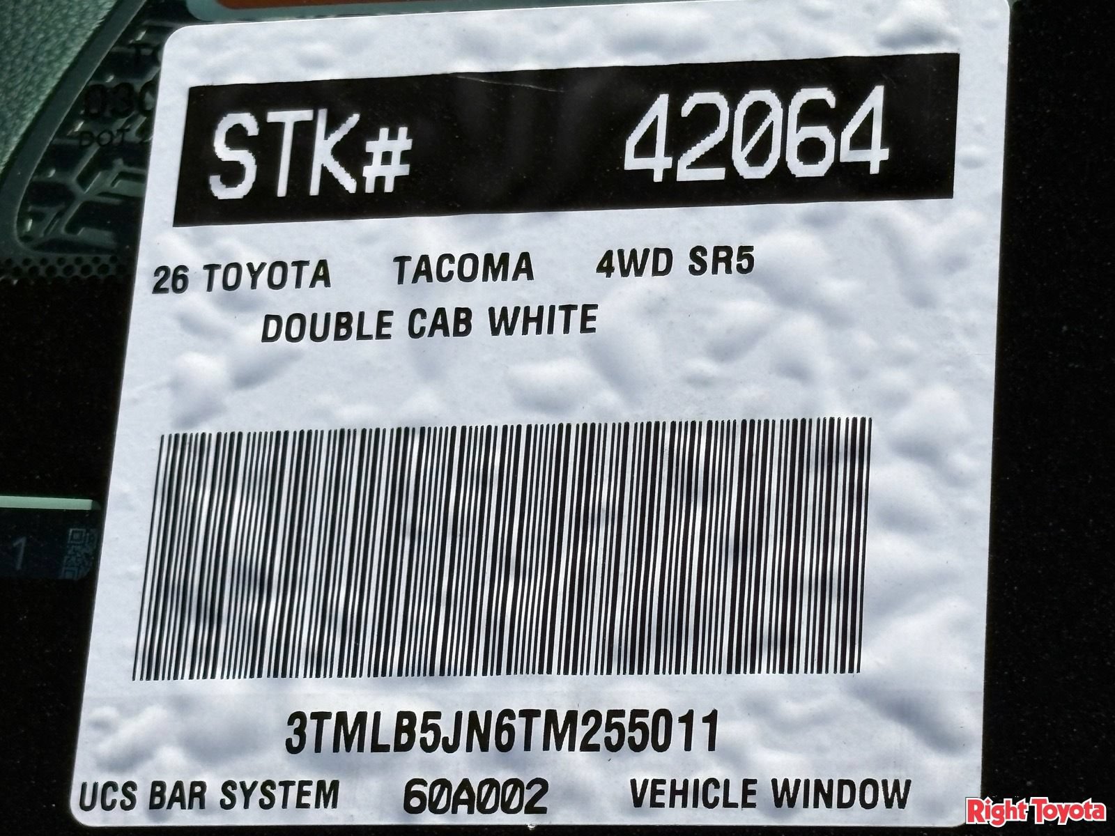 New 2026 Toyota Tacoma SR5 AWD/4WD image 28
