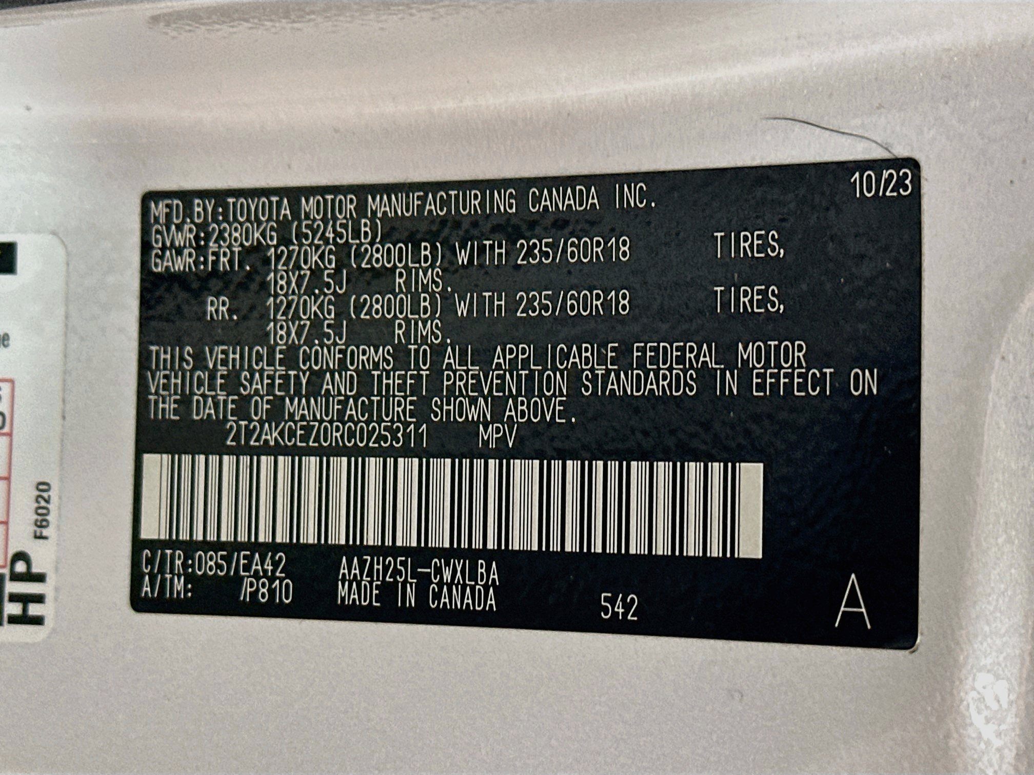 Certified 2024 Lexus NX 350h AWD w/ Cold Area Package image 30