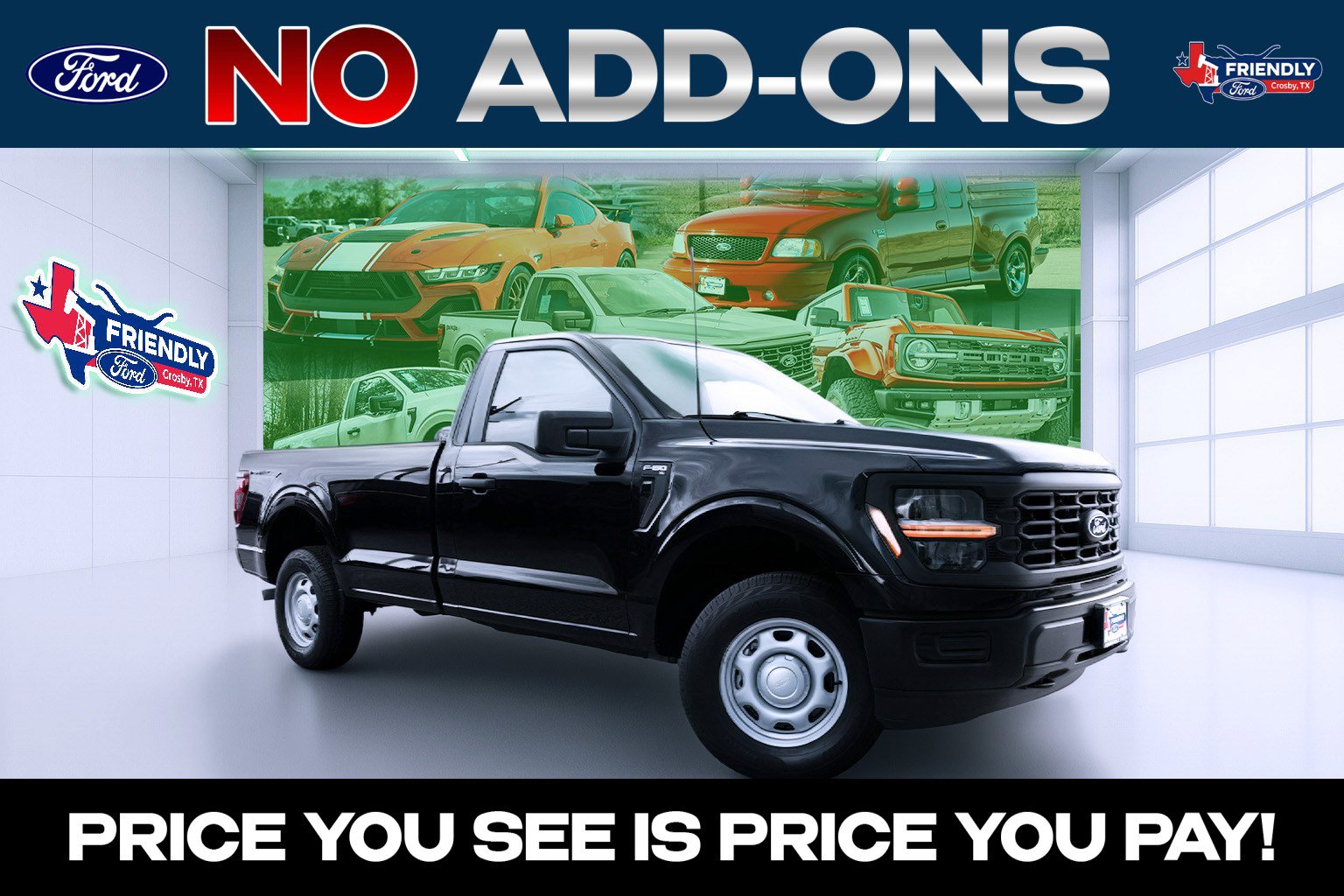 Used 2024 Ford F150 XL AWD/4WD image 1