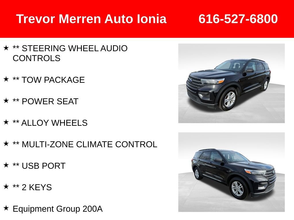 Used 2023 Ford Explorer XLT w/ Class IV Trailer Tow Package image 13